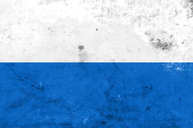 Vintage ve eski bir görünüm ile Legnica, Polonya bayrağı