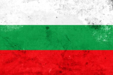 Vintage ve eski bir görünüm ile Manizales, Kolombiya, bayrak