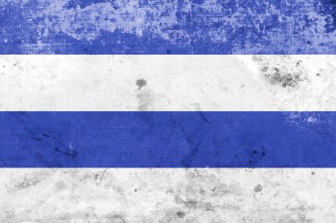 Oslo, Norveç, 1924-2000, bayrakla vintage ve eski bir görünüm