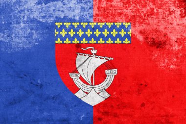 Paris bayrağı kat (arma sadece ile)