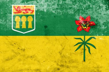 Saskatchewan eyaletinde, Kanada bayrağı