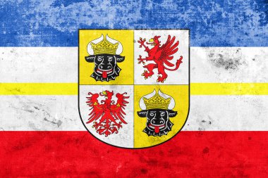 Mecklenburg-Western Pomerania arması, Almanya ile bayrağı
