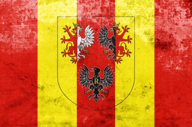 Lodz Voyvodalığı ile arması, Polonya bayrağı