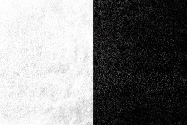 Bandeira de Metz, França, pintada sobre textura de couro — Fotografia de Stock