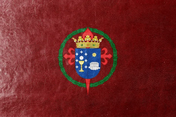 Bandera de Santiago de Compostela, España — Foto de Stock