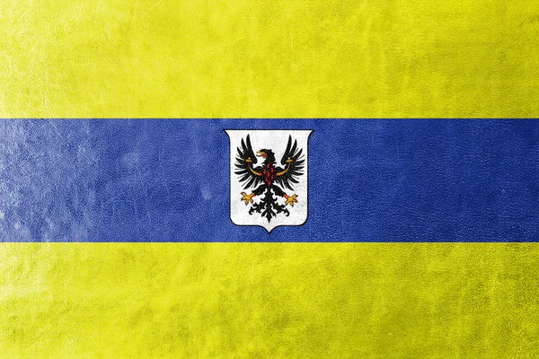 Флаг Тренто с гербом, Италия — стоковое фото