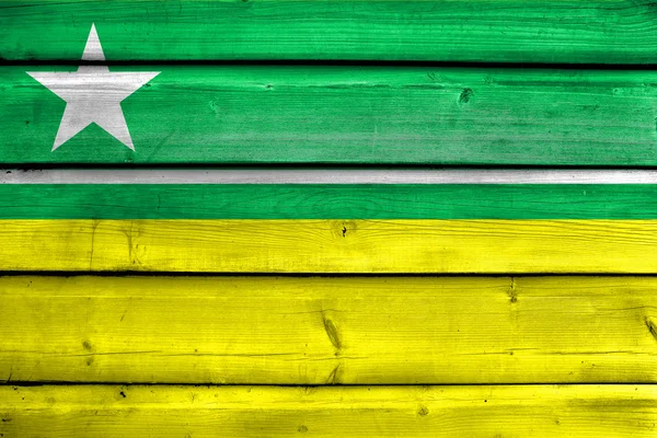 Flagge von boa vista, roraima, brasilien — Stockfoto