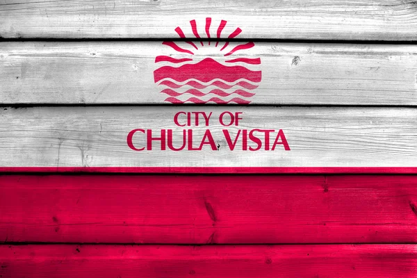 Flag of Chula Vista, California, USA — Stock Photo, Image