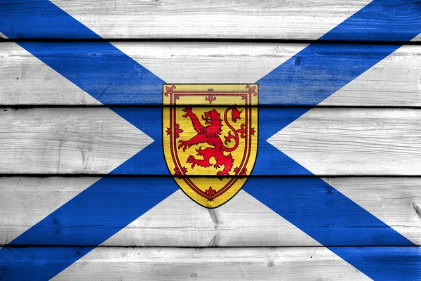 Vlag van Nova Scotia provincie, Canada — Stockfoto