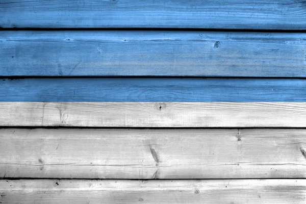 Bandera de Puno, Perú, pintada sobre fondo de madera vieja —  Fotos de Stock