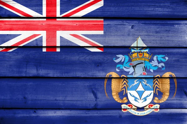 Bandeira do Tristão da Cunha — Fotografia de Stock