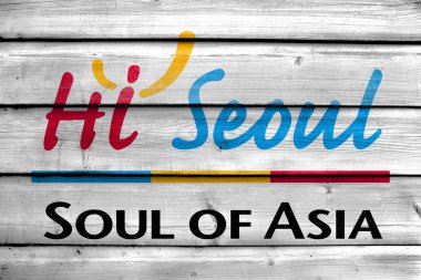 Seul Merhaba bayrak Seul, ruh Asya, Güney Kore