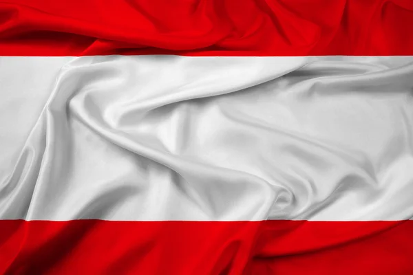 Waving Flag of Antwerp City, Belgium — Stock Photo, Image