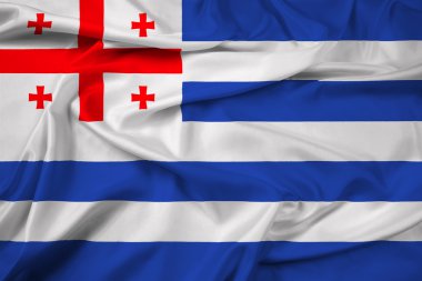 Acara, Gürcistan bayrağı sallayarak