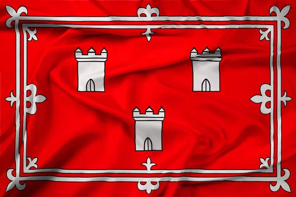 Flagge schwenkend von Aberdeen, Schottland — Stockfoto