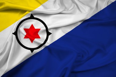 Bonaire, Hollanda bayrağı sallayarak