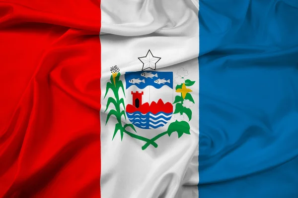 Flagge des Bundesstaates Alagoas, Brasilien — Stockfoto