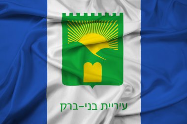 Bnei Brak, İsrail bayrağı sallayarak