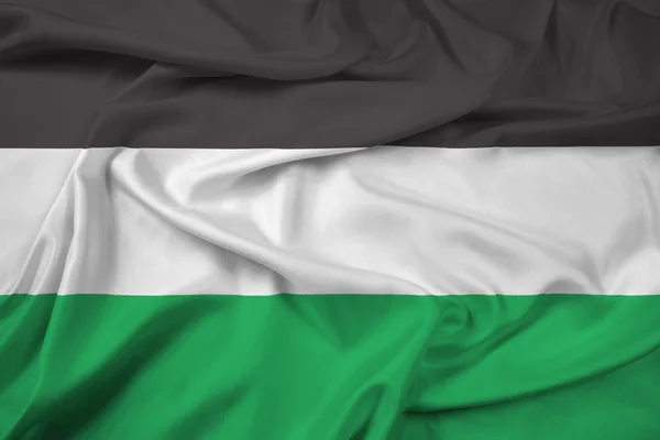 Флаг Гельзенкирхена, Германия — стоковое фото