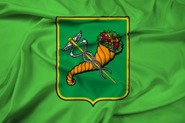 Kharkiv (Kharkov), Ukrayna bayrağı sallayarak