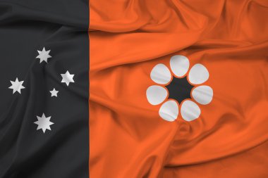 Northern Territory, Avustralya bayrağı sallayarak
