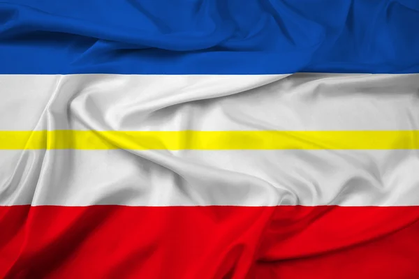 Bandeira de Mecklemburgo-Pomerânia Ocidental, Alemanha — Fotografia de Stock