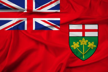 Ontario Eyaleti, Kanada bayrağı sallayarak