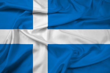 Parnu, Estonya bayrağı sallayarak