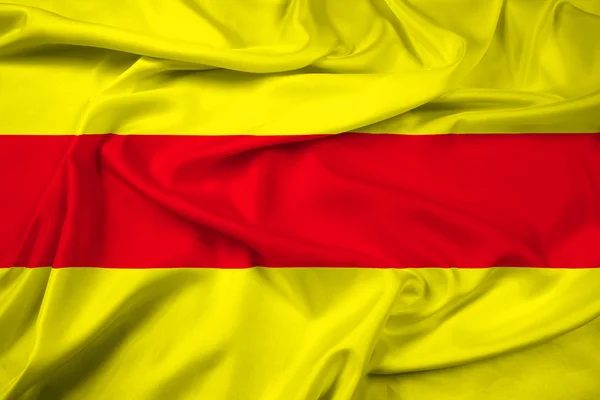 Waving Flag of Pasaje, Ecuador — Stock Photo, Image