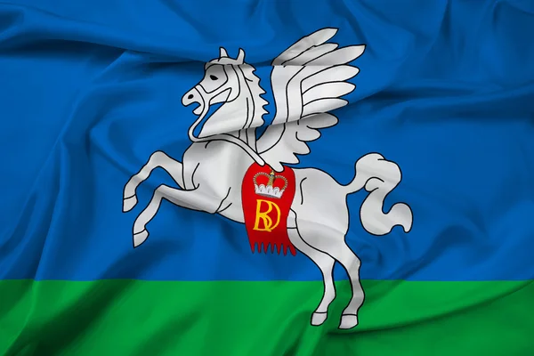 Integetett zászló Sluck (katonai), Fehéroroszország — Stock Fotó