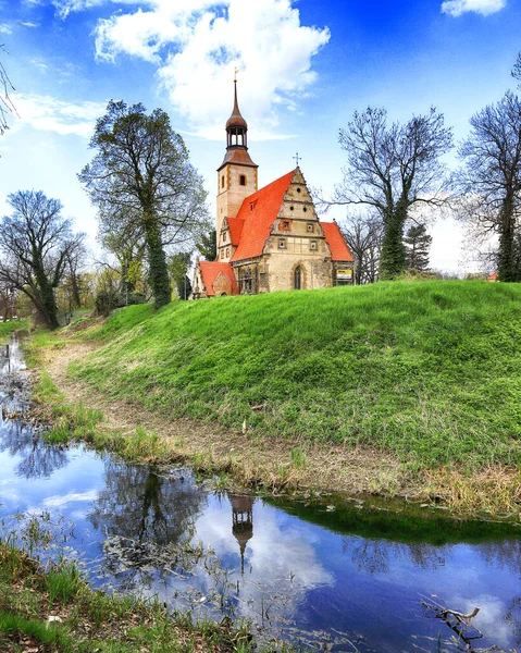 Wroclaw Poland April 2021 Romersk Katolska Kyrkan Trinity 1600 Talet — Stockfoto