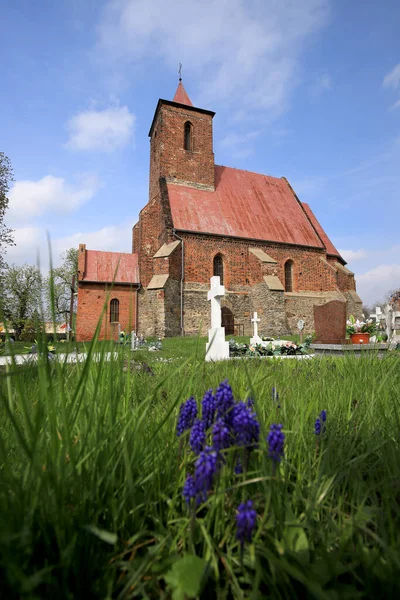 Wroclaw Polska Maj 2021 Kościół Wniebowzięcia Najświętszej Maryi Panny Wiek — Zdjęcie stockowe