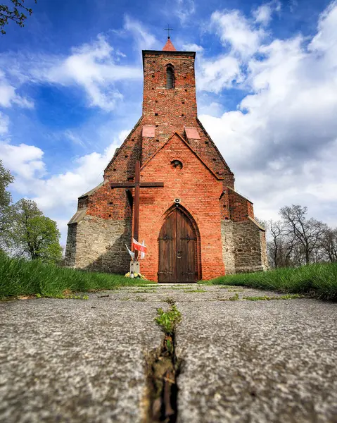 Wroclaw Polska Maj 2021 Kościół Wniebowzięcia Najświętszej Maryi Panny Wiek — Zdjęcie stockowe