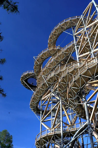 Swieradow Zdroj Polonia Giugno 2021 Sky Walk Swieradow Zdroj Torre — Foto Stock