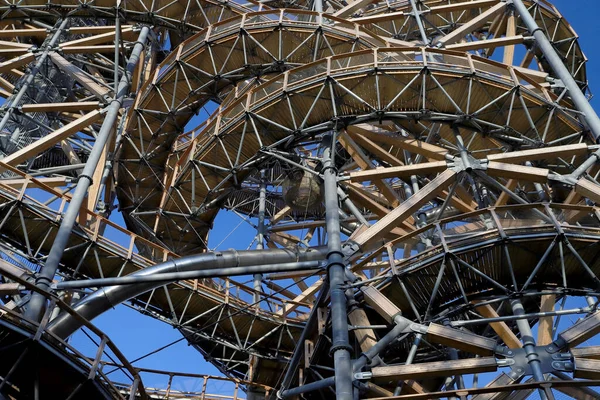 Swieradow Zdroj Polsko 2021 Sky Walk Swieradow Zdroj Nejvyšší Rozhledna — Stock fotografie