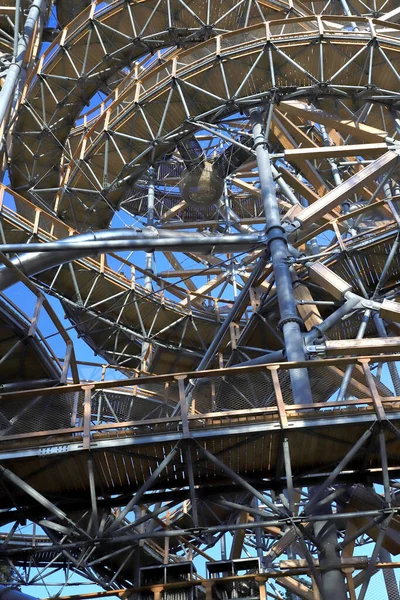 Swieradow Zdroj Polsko 2021 Sky Walk Swieradow Zdroj Nejvyšší Rozhledna — Stock fotografie