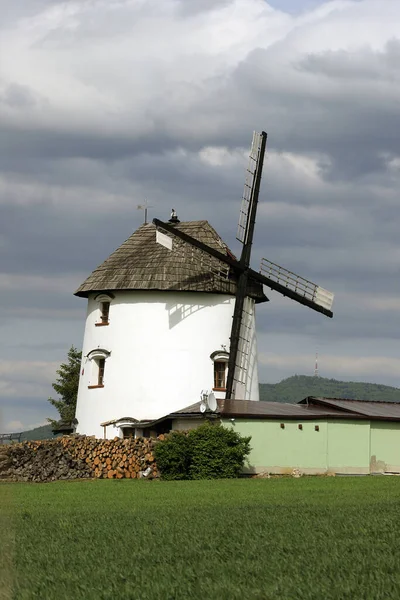 Wroclaw Poland May 2021 Dutch Windmill 1830 Located Edge Village — Stock Photo, Image