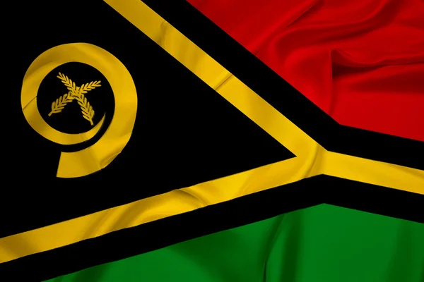 Machać flaga vanuatu — Zdjęcie stockowe