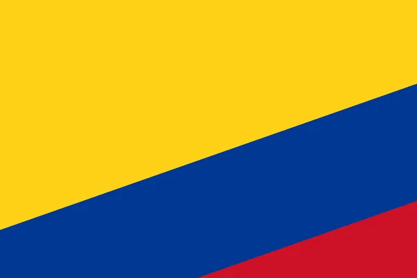 Σημαία της Κολομβίας. κοντινό πλάνο. — Φωτογραφία Αρχείου