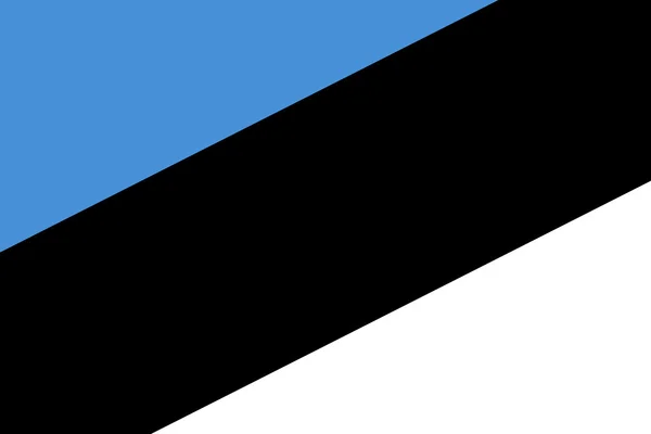 Bandera Estonia. De cerca. . —  Fotos de Stock