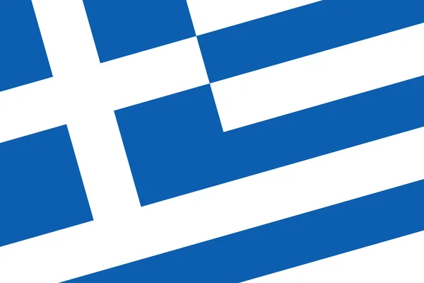 Griechenland-Flagge. Nahaufnahme. — Stockfoto