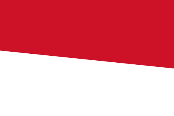 インドネシアの国旗。クローズ アップ. — ストック写真