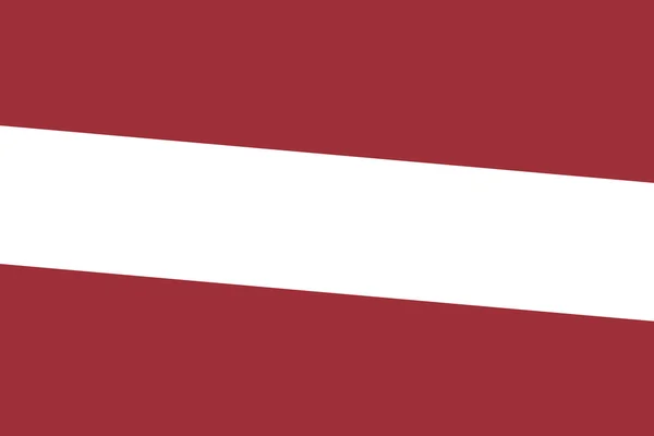 Lettlands flagga. närbild. — Stockfoto