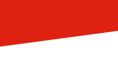 Monaco Flag. Close up.
