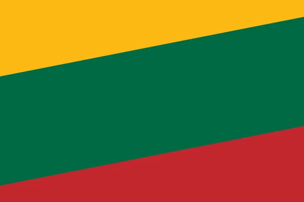 Lithuania Flag. Close up. — Stock Photo, Image