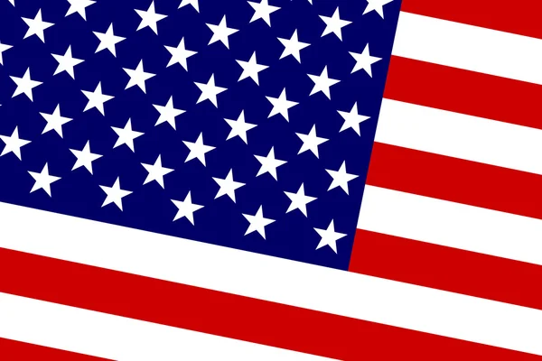 Bandera de los Estados Unidos. De cerca. . — Foto de Stock