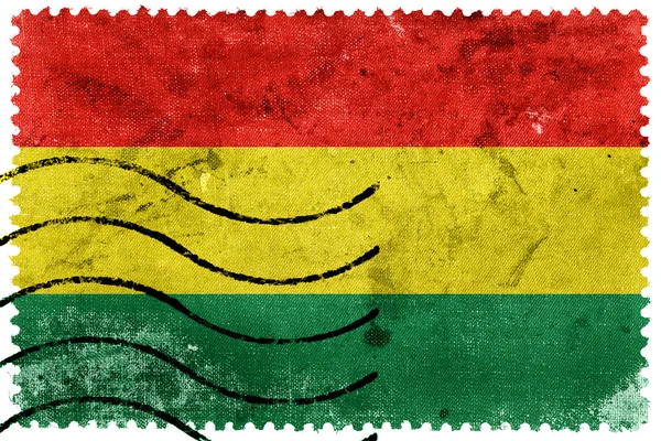 ボリビアの国旗 - 古い切手 — ストック写真