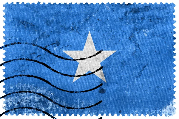 Somalia flagga - gamla frimärke — Stockfoto
