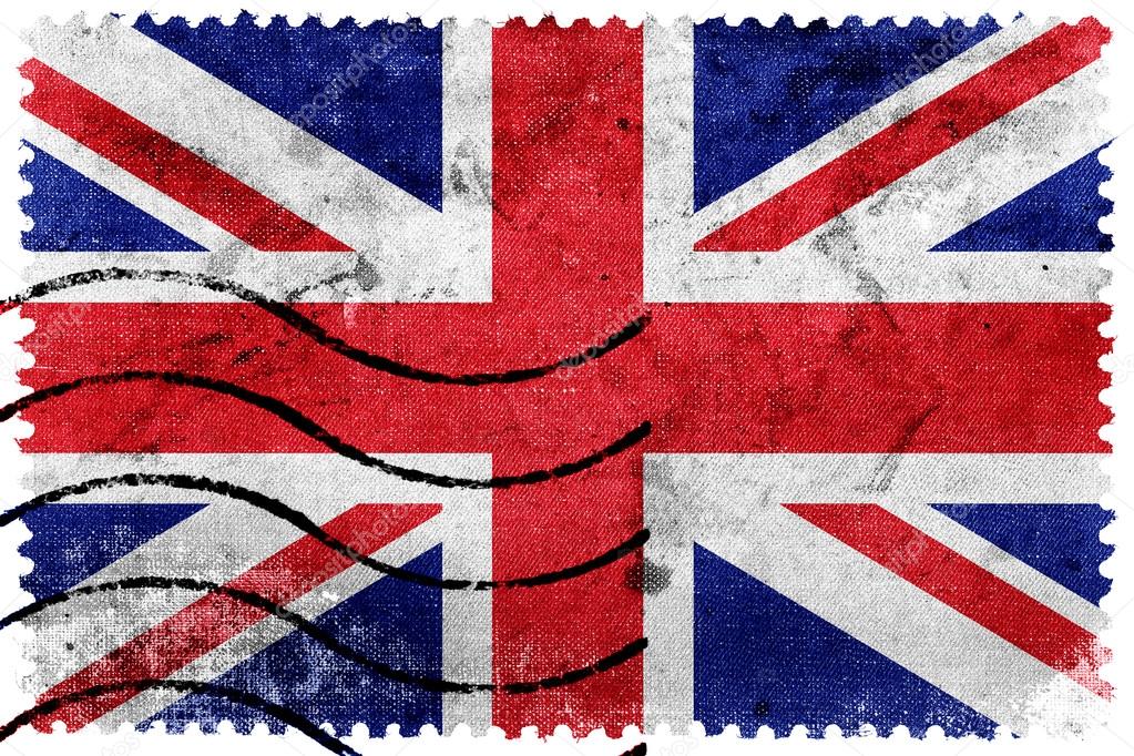 영국 국기오래 된 우표 — 스톡 사진 © PromesaStudio 60766123