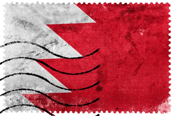 Bandera de Bahréin - sello postal antiguo — Foto de Stock